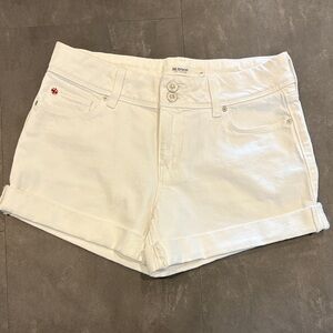 Hudson Jeans Women's White Jean Shorts